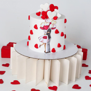 Lovely Layers of Love cake