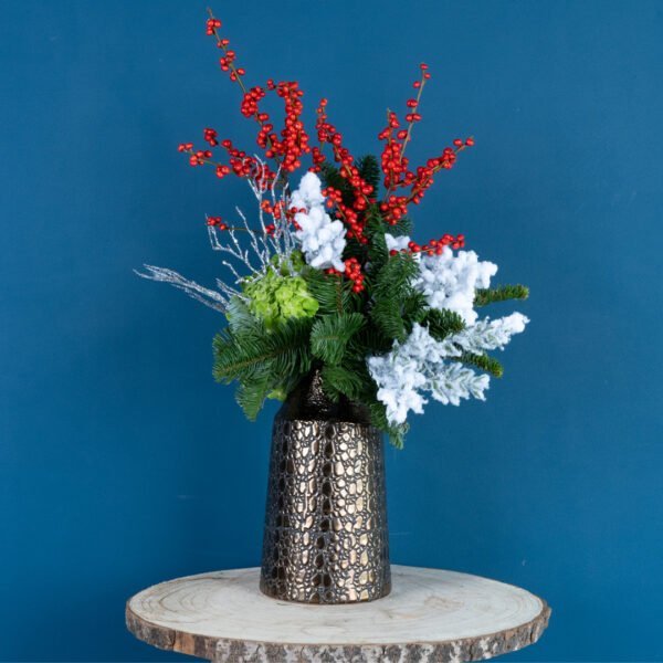 Snowflake Sparkle Vase