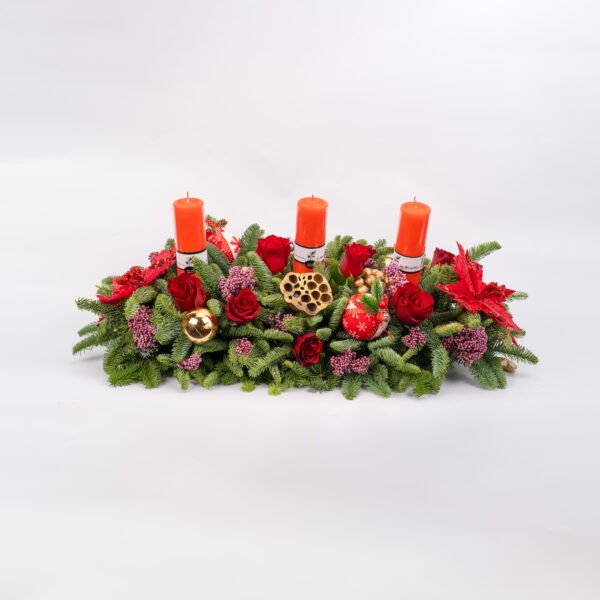 Yuletide Glow Centerpiece