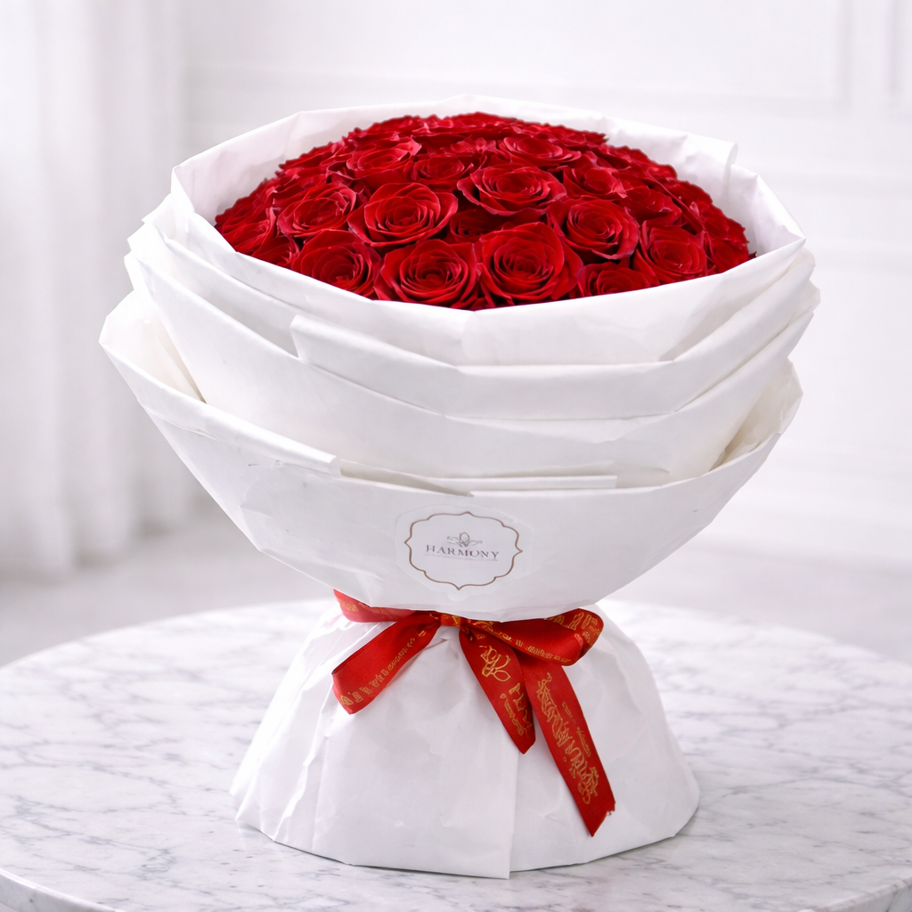 Luxury Red Rose Grand Bouquet 