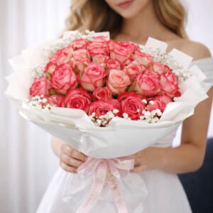 Pink Rose Delight Bouquet  