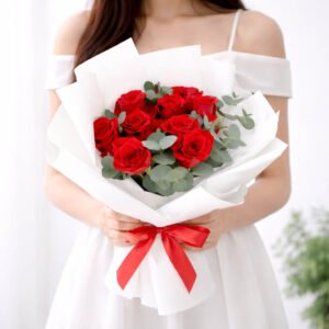 Classic Red Rose Bouquet 